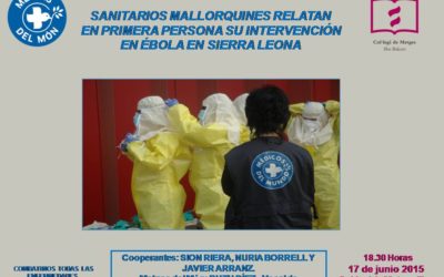Metges del món organiza mesa redonda sobre sanitarios mallorquines en Sierra Leona