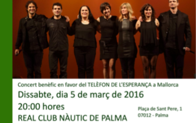 Concierto de Cap Pela a favor de Teléfono de la Esperanza