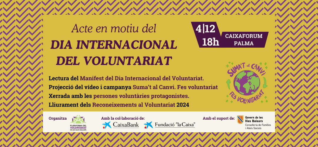 Acte Dia Internacional del Voluntariat