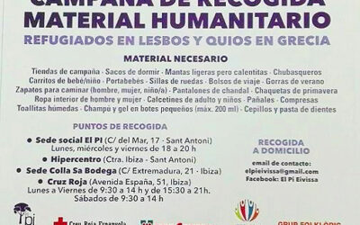 Campanya de recollida de material humanitari